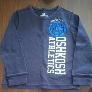 BOYS OshKosh B'gosh Navy Long Sleeve Tee